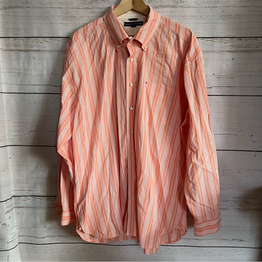 Hilfiger striped button-up